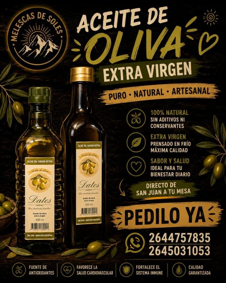 Aceite de Oliva Extra Virgen — Dates