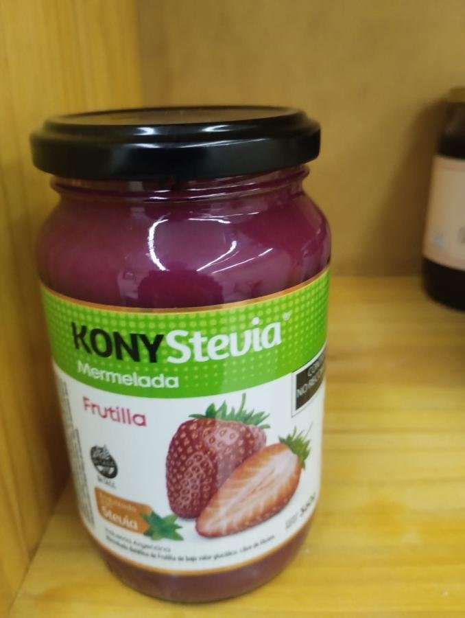 Mermelada de Frutilla  con Stevia