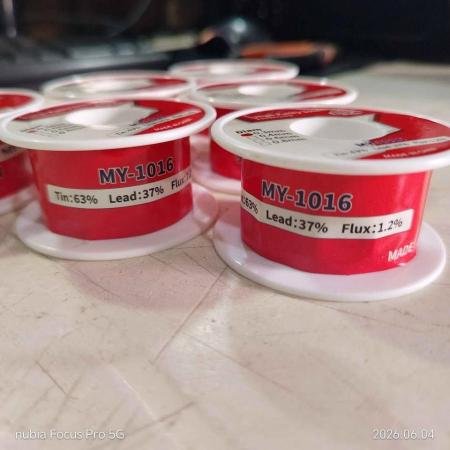 🛠️ Estaño Mayuan Original 63sn/37pb – 40g – 0.3mm 🛠️