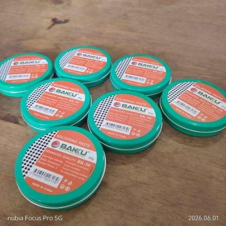 🔧 Flux En Pasta Baku Bk-50 – 50g 🔧