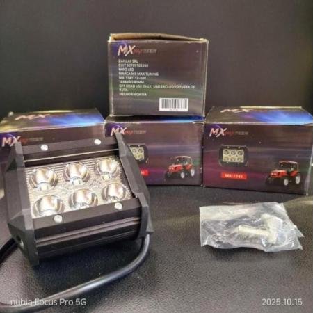 🔦 Faro Led Auxiliar Off Road 60mm – Alta Potencia 🚜🚙