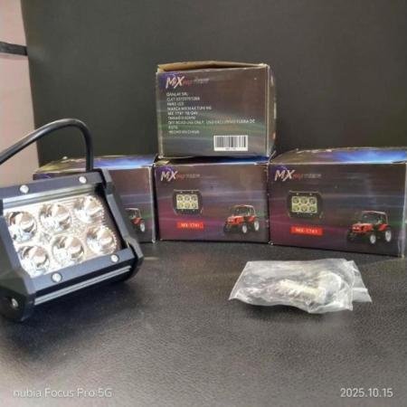 🔦 Faro Led Auxiliar Off Road 60mm – Alta Potencia 🚜🚙