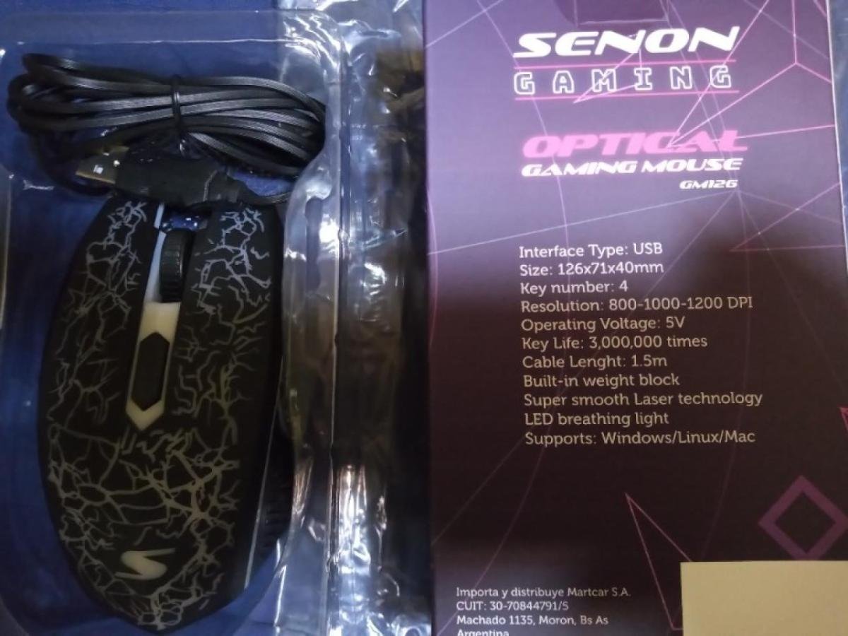 Optical Gaming Mouse Gm-126 Optical Gaming Mouse Gm-126