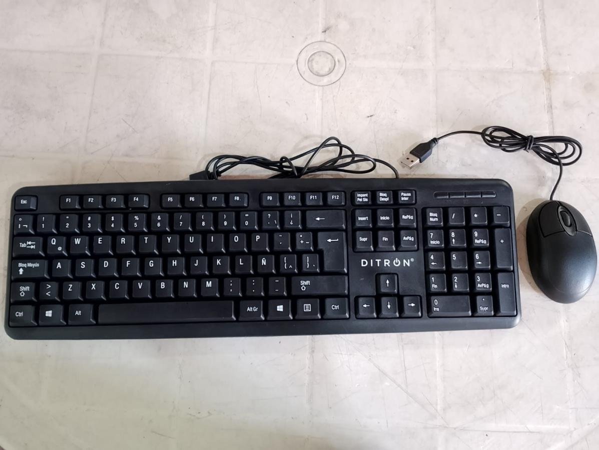 Combo Teclado + Mouse Usb Ditron