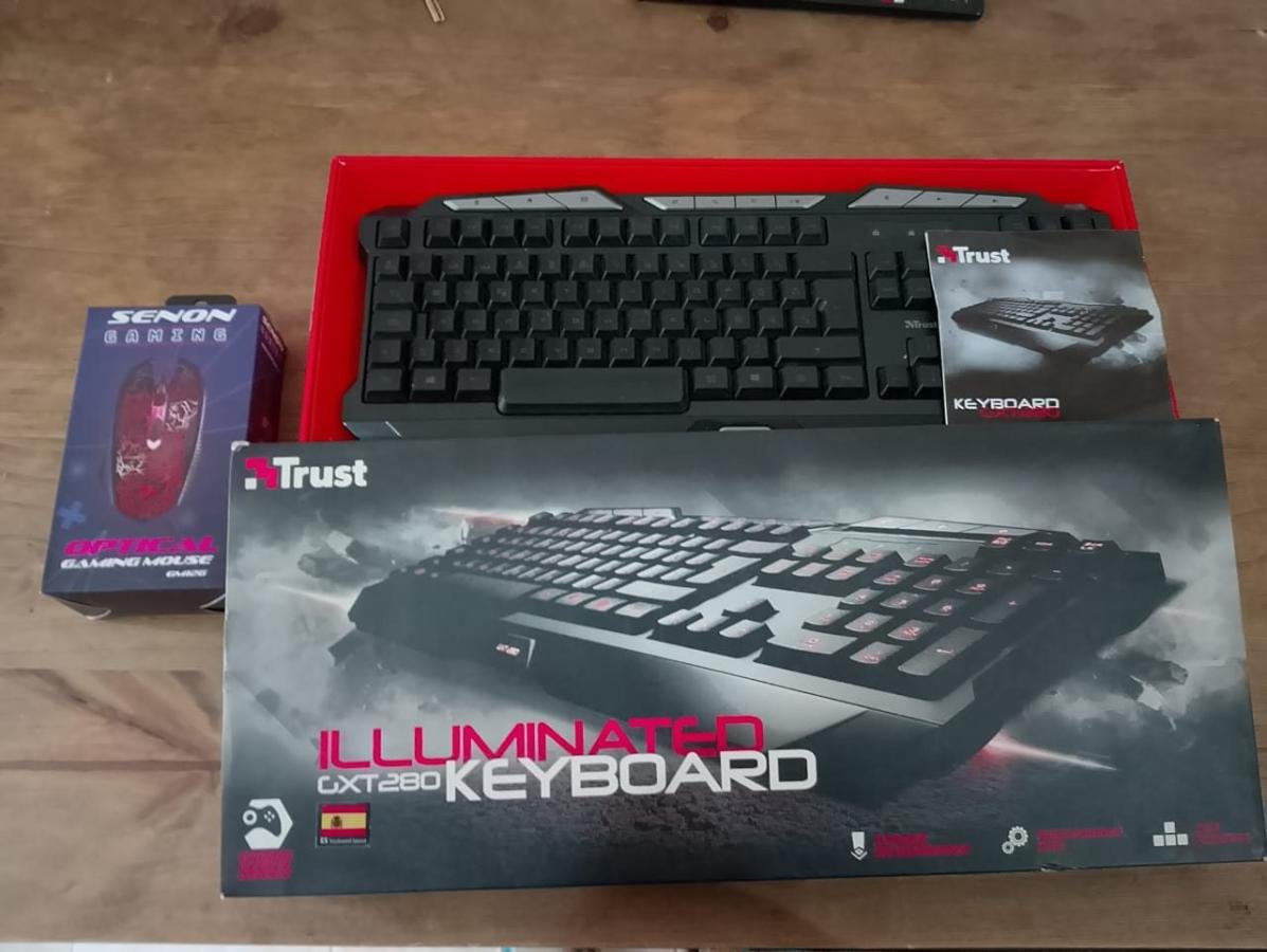 Kit Gaming Teclado Trush + Mouse Senon